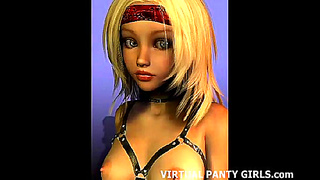Cute Pink Panties Get Ripped Off in Wild 3D Hentai Fuck Fest