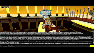 IMVU Beauty Pleasured in Hot Dual Penetration 3D Hentai Encounter
