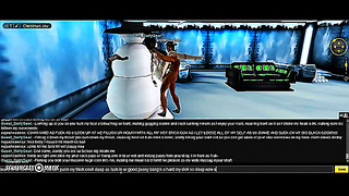 Darlys Steamy Holiday Encounter: 3D Animation Ignites Festive Desire