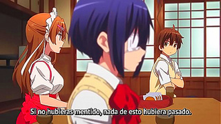 Chuunibyou Couple Sparks Hot Passion in Sultry Anime Tryst