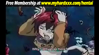 Anime Vixen Unleashes Forbidden Desires in Hot Tentacle Pleasure Scene