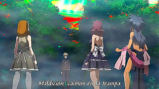 Luscious Anime Goddess Seduces Mate Into Wild Ecstasy Spell