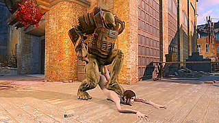Petite Heroine Faces Huge Mutant Dick in Steamy Fallout Encounter