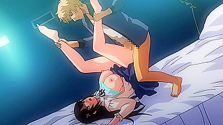 Forces Busty Beauty into Steaming Hot Hentai Reunion Post-Summer