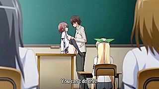 Naive Student Seduces Expecting Classmate in Trance-Filled School Fantasy