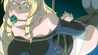 Blonde Schoolteacher Roughly Tied Dominated in Bible Black Thriller