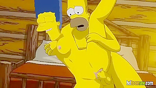 Marge and Homers Hot Animated Tryst in Simpsons Steamy Secret Moment
