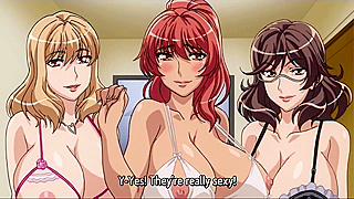 Blonde, Brunette Redhead MILF Booty Queens Share One Huge Cock