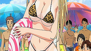 Blonde Bombshell Gets Wild in Steamy Beach Encounter