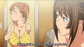 Stepmom StepDaughter Share Steaming Milk in Forbidden Lesbian Hentai Tryst