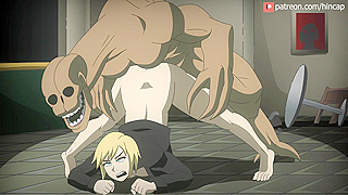 Beast Futa Claims Stranger with Huge Violet Dick in Parasite Eve T