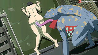 Monsters Hungry Tongue Pleasures Resident Evil Babes in Wild Hentai Fantasy