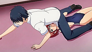 Cute Bikini Boy Pleasured Roughly in Hot Lockers Encounter