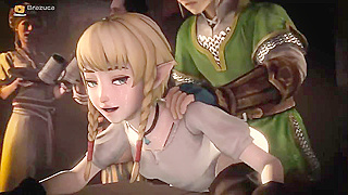 Linkle Seizes Moments in Frozen Time Amid Secret Rendezvous – Zelda Hentai