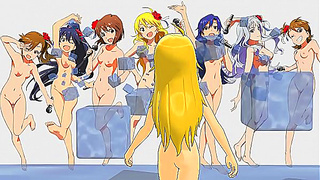 Alluring Anime Vixen Seduces with Sultry MMD Strip Routine