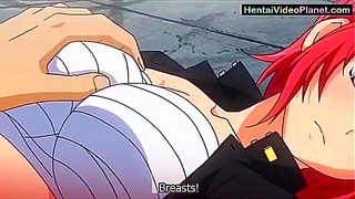 Curvy Anime Beauty Tempts Fate in Sensual Extraterrestrial Embrace