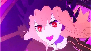 Yuri Duo Sparks Fiery Passion in Black Rock Shooter Clash