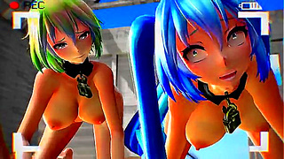 Futanari MMD Duo Sparks Fiery 4-Minute Passion Ride