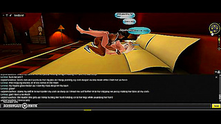 Lvanna Seduces Her Lover in Sultry 3D Anime Tryst – Steamy IMVU Nights