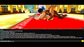 Blonde Goddess Dominates in Steamy 3D Anime Love Scene Extravaganza
