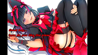 Rorys Dark Desire: A Goth Dominatrix Commands Pleasure in Anime Heat