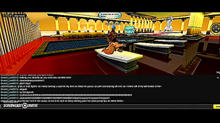 Divine Anime Beauty Entices Partner in IMVU Realm for Steamy Encounter