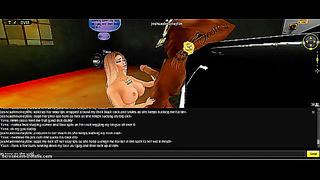 Luscious 3D Anime Beauty Seduces Partner in Steamy IMVU Fantasy