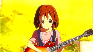 K-On! Bandmates Ignite Concert Chaos with Hot Melodic Temptation