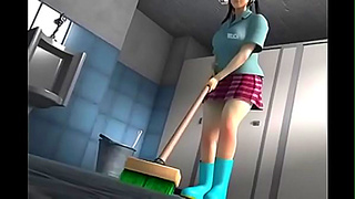 Maid Surprised by Hung Monsters in Wild 3D Hentai Gangbang Attack