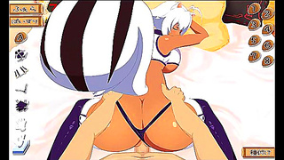 Tanned Goddess Rides Wild Fantasy in Sultry Hentai Encounter