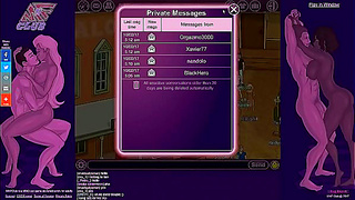 Bishjo Gamers Seduce Rivals with Steamy Melodies in Virtual RPG World