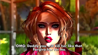 Forbidden Family Flames Burn Hot in 3D Anime Lust - A Steaming Second-Life Affair