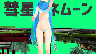 Mikus Seductive Glow Sparks Fiery Tryst Under Neon Stars