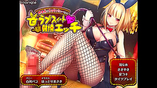 Bunny Beauty Tempts Gamer with Seductive Touches Naughty Pleasures