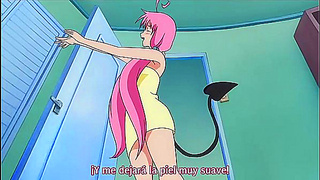 Lala Unleashes Forbidden Desires in Hot To-Love-Ru Tryst Under Moonlight