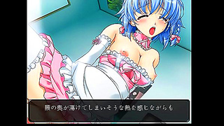 Young Maiden Entices Noble Lord in Sensual Anime Fantasy Tryst