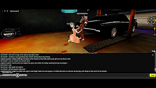 Queen DMV Seduces Her Lover in Hot 3D Anime RPG Fantasy Tryst IMVU