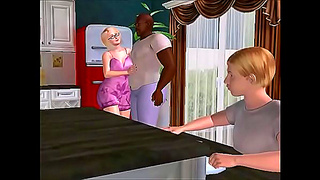 Naughty Nancys Hot Holiday Affair – Sultry Animated Escapade Under Mistletoe