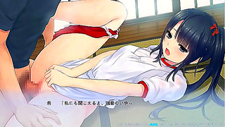 Teen Deity Straddles Thick Rod Beneath Stormy Heavens – Wet Hentai Heat