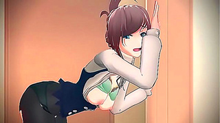 Anime MILF Seduces Lover with Fiery Blowjob Fantasy Encounter