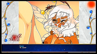 Busty Bee Girls Spark Steaming Anime Tryst Under Moonlight Glow