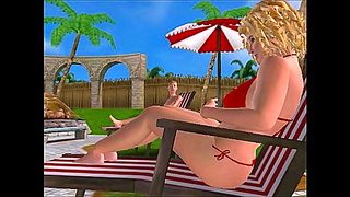 Nancys Hot Pool Getaway – steamy encounter under the scorching sun