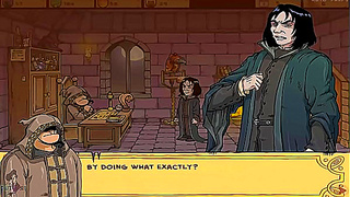 Hermione Joins Akaburas Seductive Coven in Wild Magical Threesome