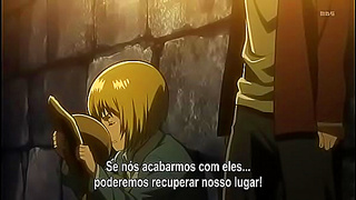 Eren Rides Levi into Ecstasy in Steaming Attack on Titan Encounter