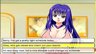 Busty Anime Milf Tempts with Sensual Dance in steamy encounter