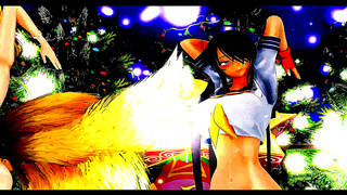 Alluring Semi-Clothed Anime Beauties Ignite Sensual MMD Dance Fantasy