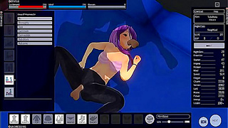 Moonlit Maid Temptation: Dual Seduction and Steamy Hentai Delight