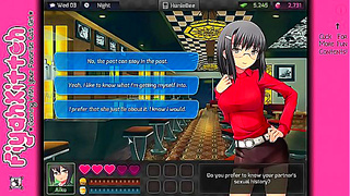 HuniePop Beauty Teases Gamer with Seductive Flirtation Hot Moments