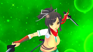 Luscious Senran Kagura Maidens Unleash Hot Wild Hentai Fantasies Together