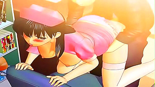 Nurse Indulges in Hot Hentai Tryst Filled with Forbidden Desire